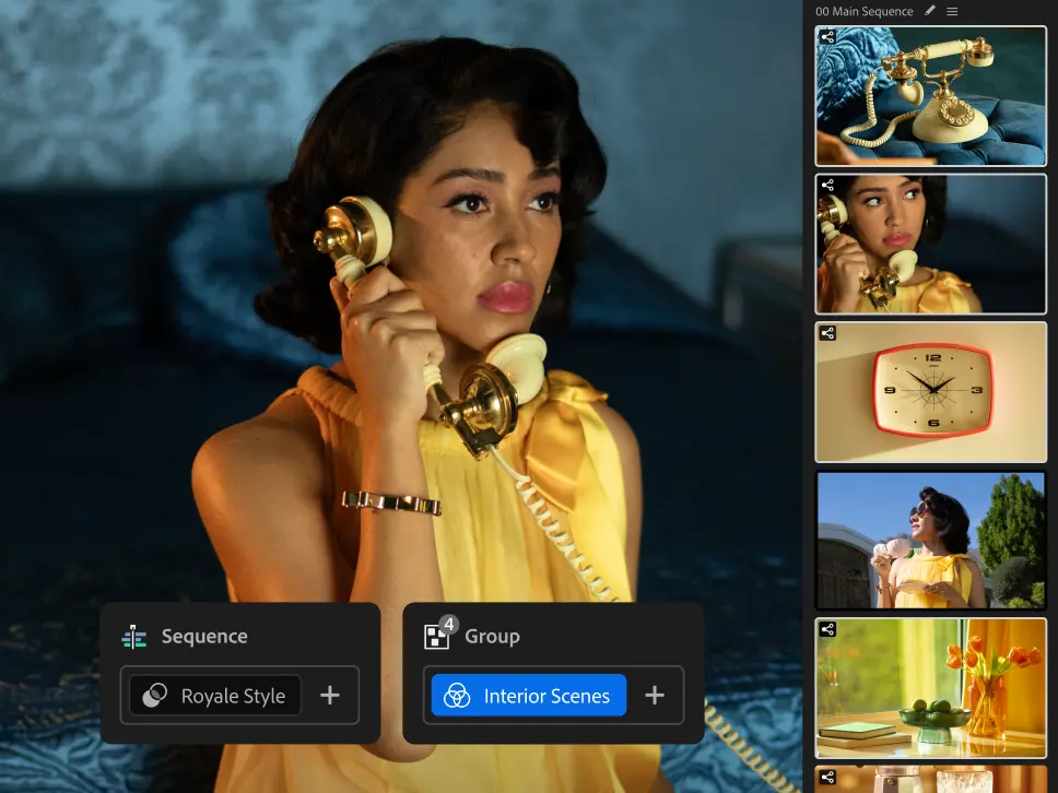 Style groups and interior scene grading — Premiere Color Mode